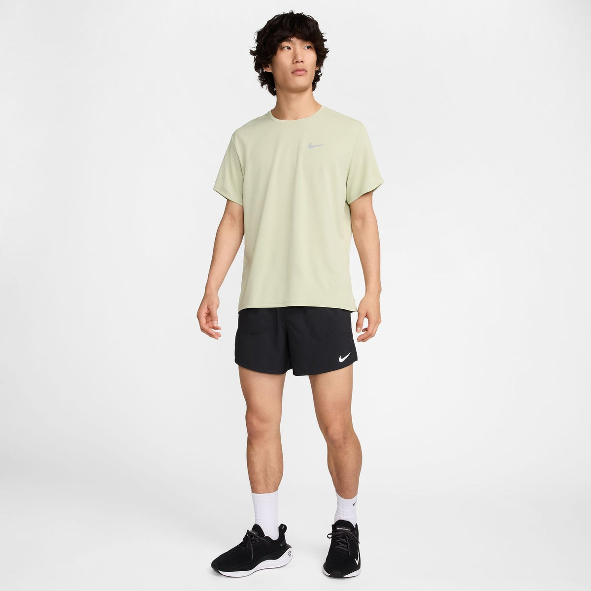 Áo Tay Ngắn Thể Thao Chạy Bộ Nam Nike As M Nk Df Uv Miler Ss