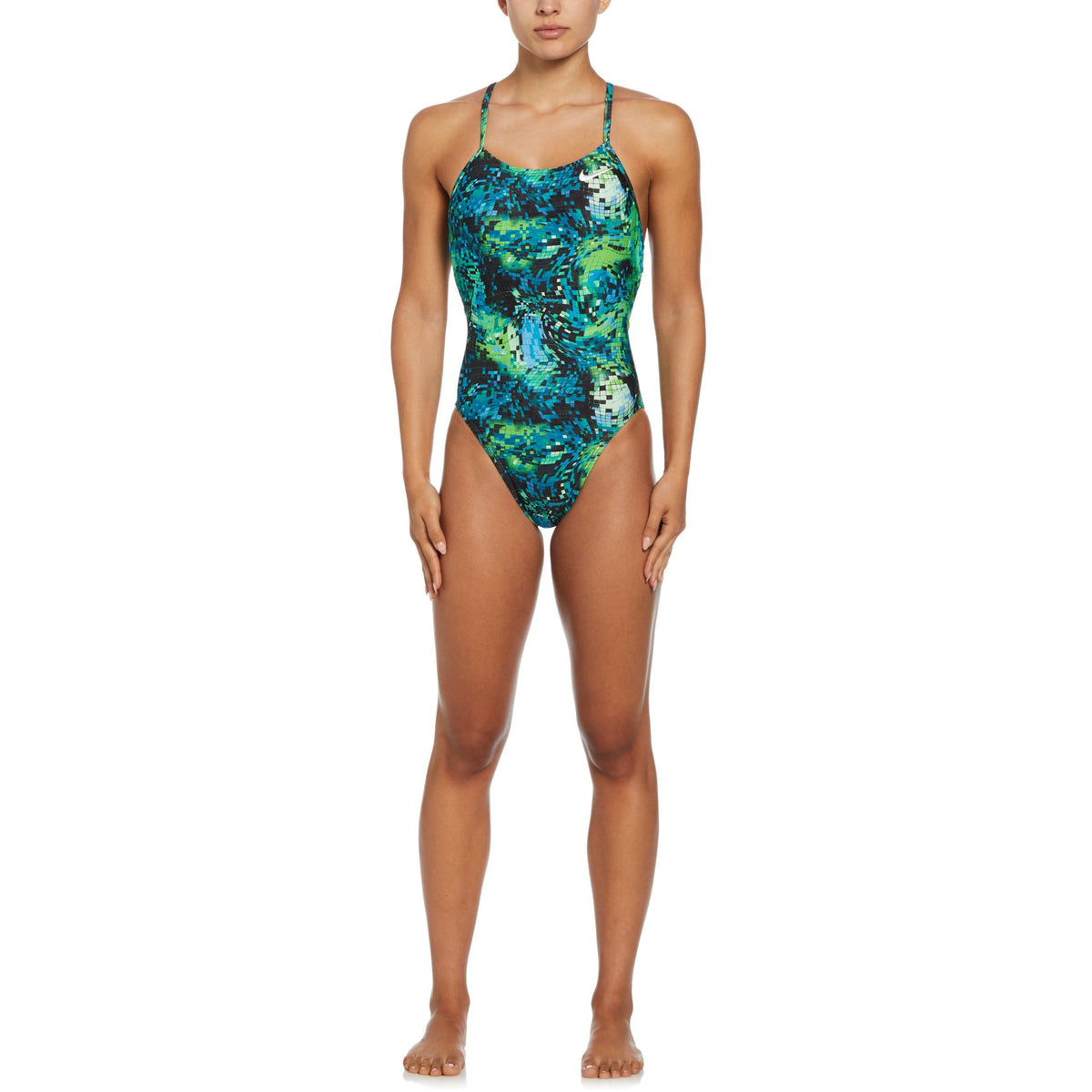 Đồ Bơi Thể Thao Một Mảnh Nữ Nike Swim LACE UP TIE BACK ONE