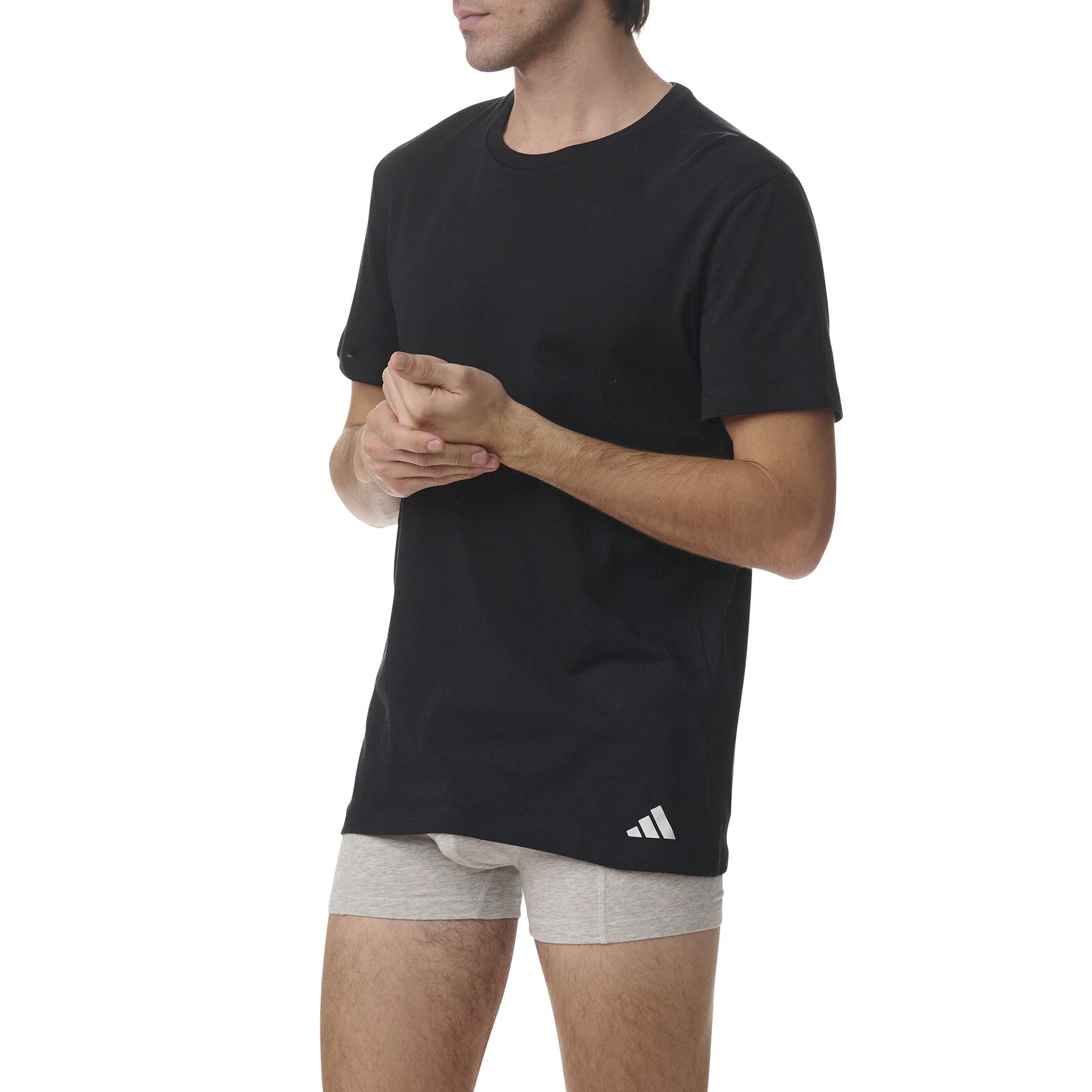 Áo Lót Thể Thao Nam Adidas Acc - 3Pk Crew Neck T-Shirt