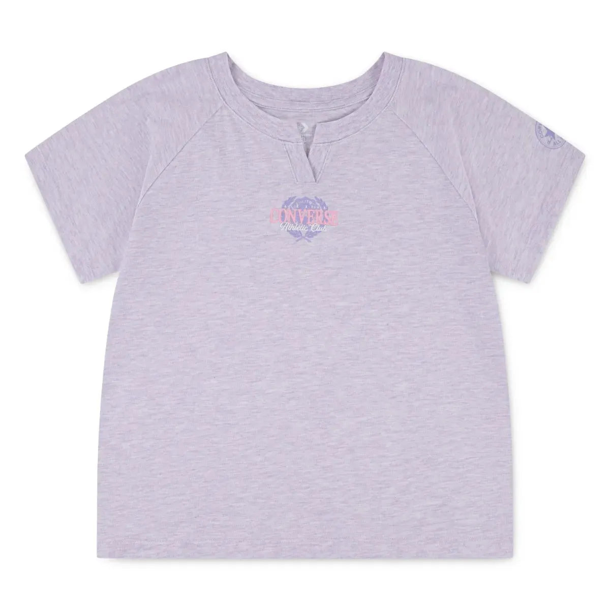 Áo Tay Ngắn Thể Thao Bé Gái Converse CNVG VARSITY RAGLAN KNIT TOP