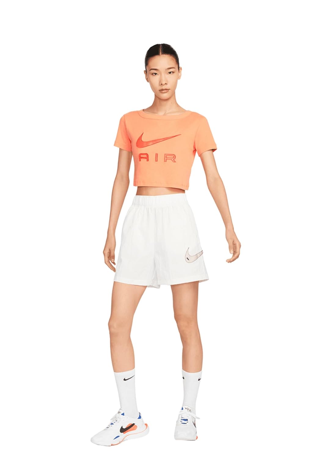 Áo Tay Ngắn Thể Thao Thời Trang Nữ Nike As W Nsw Top Ss Crop Nair