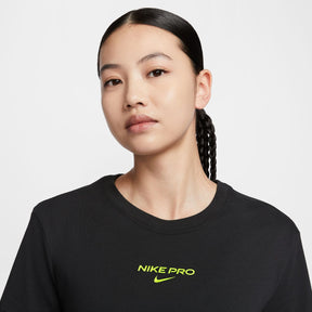 Áo Tay Ngắn Thể Thao Nữ Nike As W Nk Df Pro Ss Crp Tee