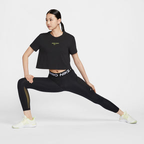 Áo Tay Ngắn Thể Thao Nữ Nike As W Nk Df Pro Ss Crp Tee