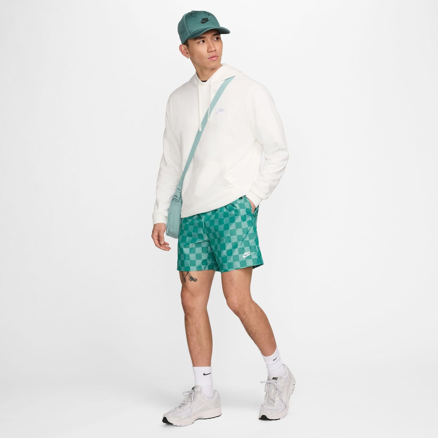 Quần Ngắn Thời Trang Nam Nike As M Nk Club Flow Short Checke