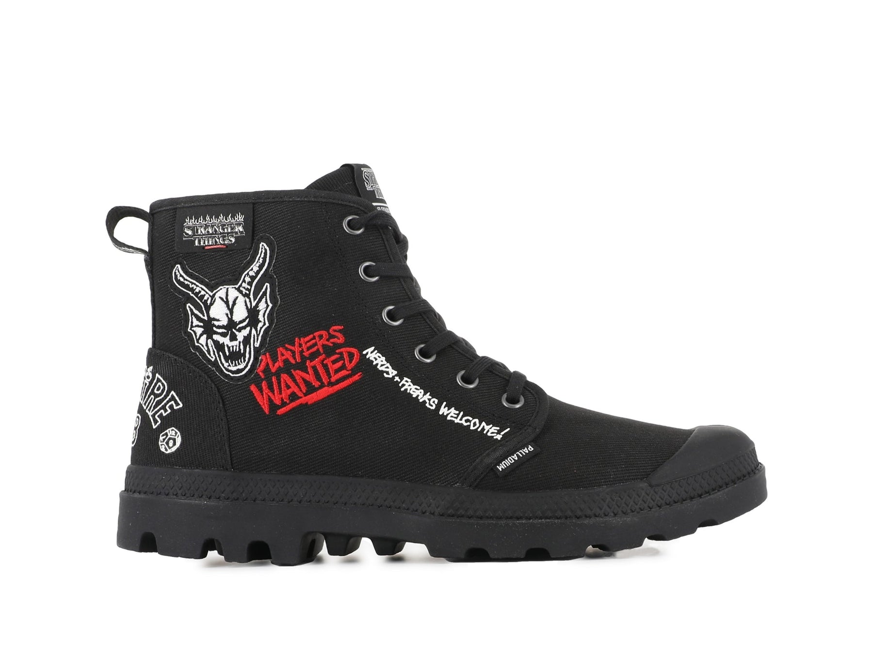 Giày thể thao thời trang UNISEX PALLADIUM PAMPA HELLFIRE STRANGER THING METROPOLITAN