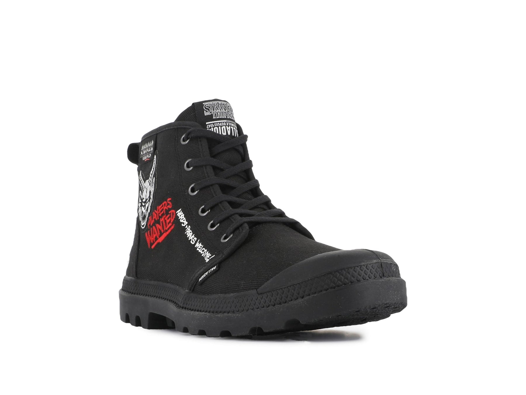 Giày thể thao thời trang UNISEX PALLADIUM PAMPA HELLFIRE STRANGER THING METROPOLITAN