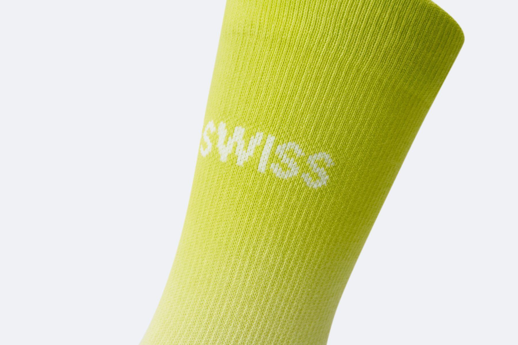 Vớ Thể Thao Thời Trang Nữ K-Swiss Flat High Crew Socks
