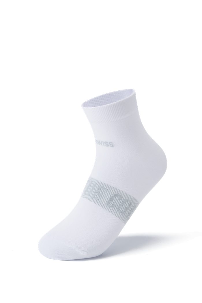 Vớ Thể Thao Quần Vợt/ Pickleball Nữ K-Swiss Flat Crew Socks