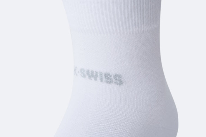 Vớ Thể Thao Quần Vợt/ Pickleball Nữ K-Swiss Flat Crew Socks