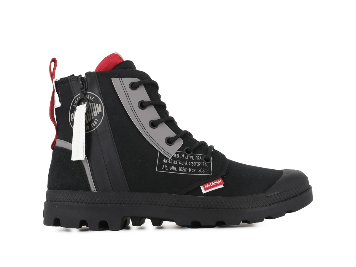 Giày Thể Thao Thời Trang UNISEX PALLADIUM PAMPA HI DARE ZIP