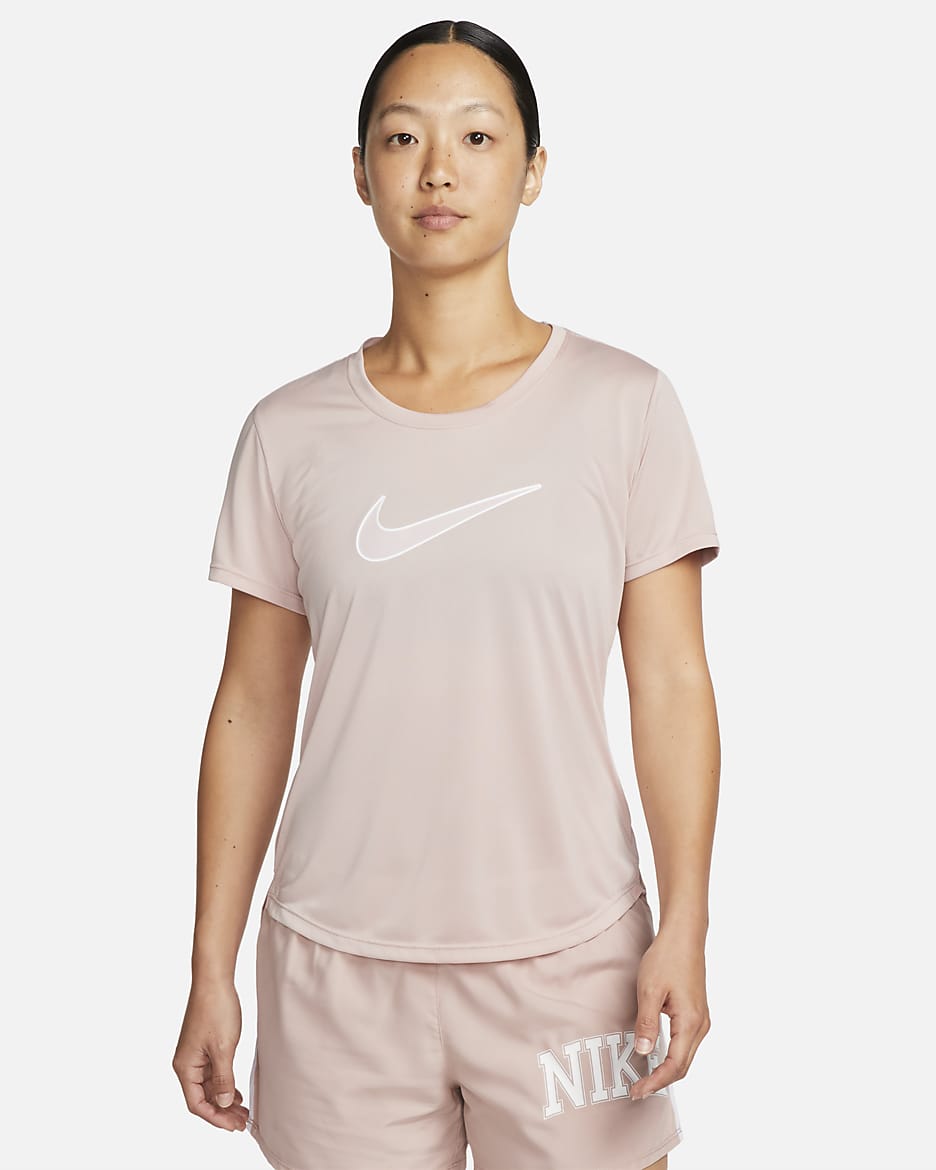 Áo Thể Thao Tay Ngắn Nữ NIKE AS W SS TOP SWRN