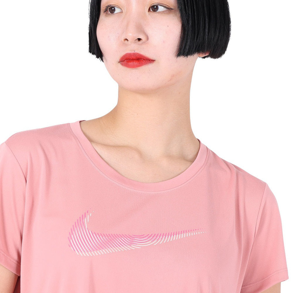 Áo Tay Ngắn Thể Thao Chạy Bộ Nữ Nike As W Nk Df Swoosh Hbr Ss Top