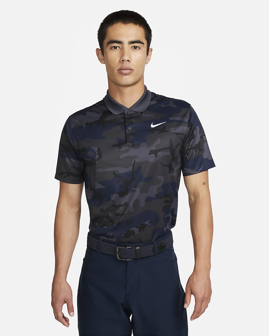 Áo Golf Polo Tay Ngắn Nam Nike As M Nk Df Vctry+Crse Camo Plo