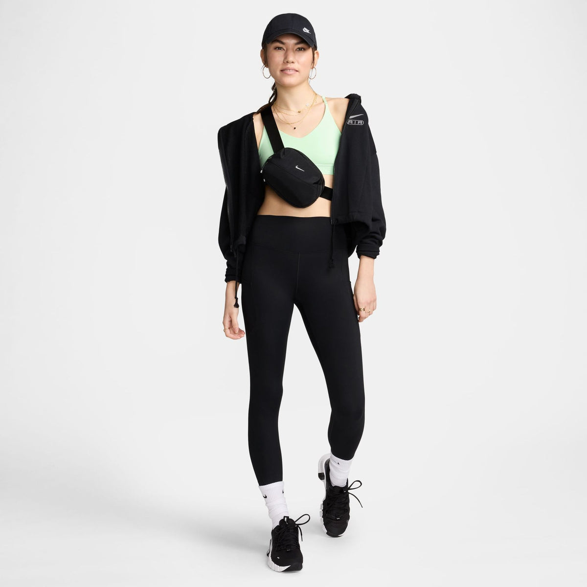 Quần Dài Thể Thao Nữ Nike As W Nk Df One Hr 7/8 Pkt Tght