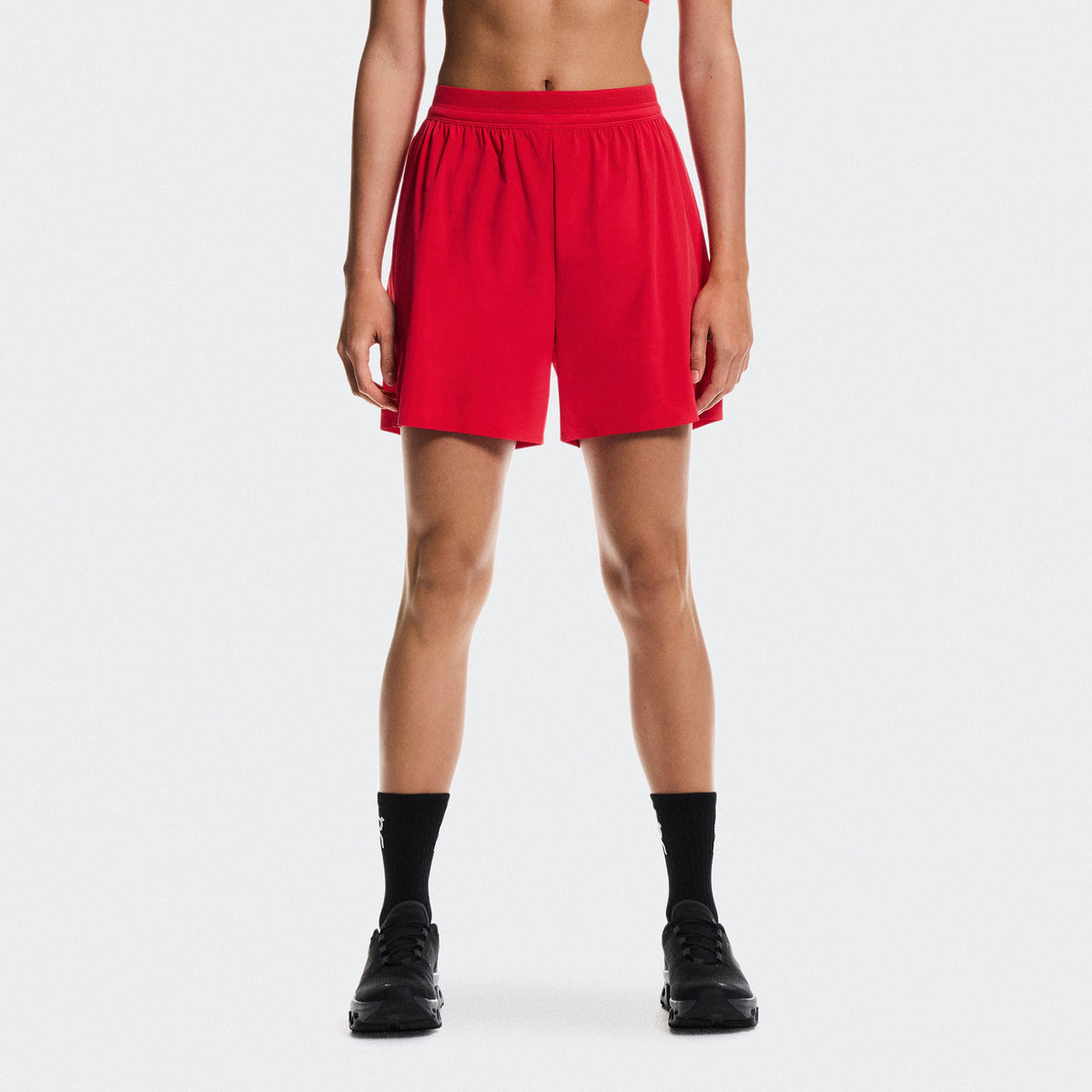 Quần Đùi Thể Thao Chạy Bộ Nữ On Running 5" Performance Shorts