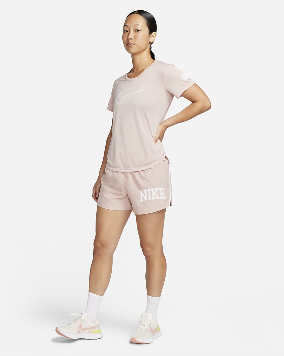 Áo Thể Thao Tay Ngắn Nữ NIKE AS W SS TOP SWRN