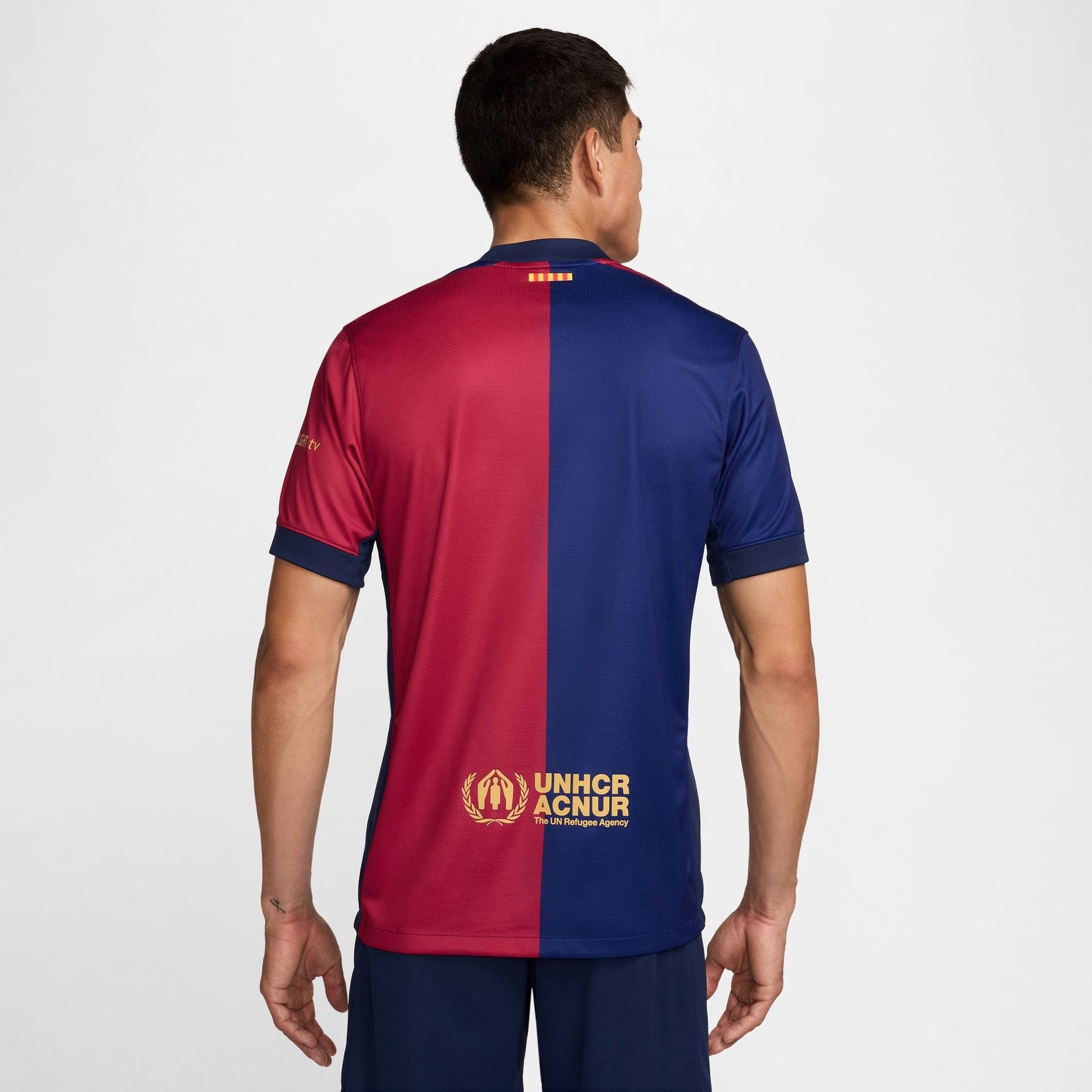 Áo Tay Ngắn Thể Thao Nam Nike Fcb M Nk Df Jsy Ss Stad Hm