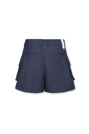 Quần Thể Thao WAAC Nữ Denim Shorts