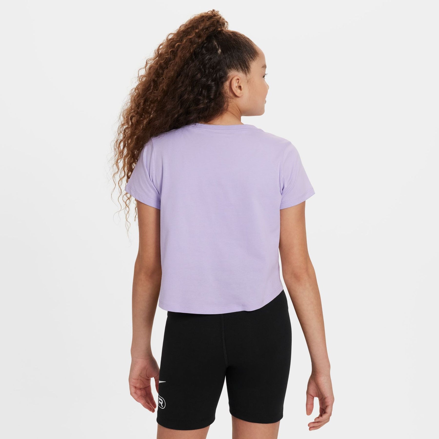 Áo Tay Ngắn Thể Thao Thời Trang Trẻ Em Bé Gái Nike G Nsw Tee Crop Futura