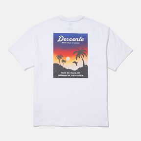 Áo Thun Thể Thao Nam DESCENTE Unisex DESCENTE Summer Back Graphic