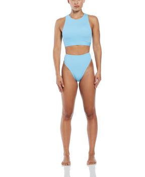 Áo bơi Nữ NIKE SWIM Nike Elevated Essential High Neck Bikini Top