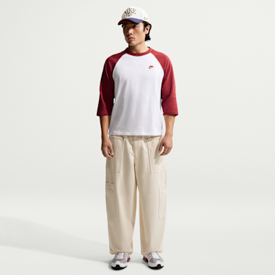 Áo Tay Ngắn Thể Thao Thời Trang Nam Nike As M Nk Club 3/4 Raglan Top