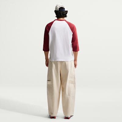 Áo Tay Ngắn Thể Thao Thời Trang Nam Nike As M Nk Club 3/4 Raglan Top