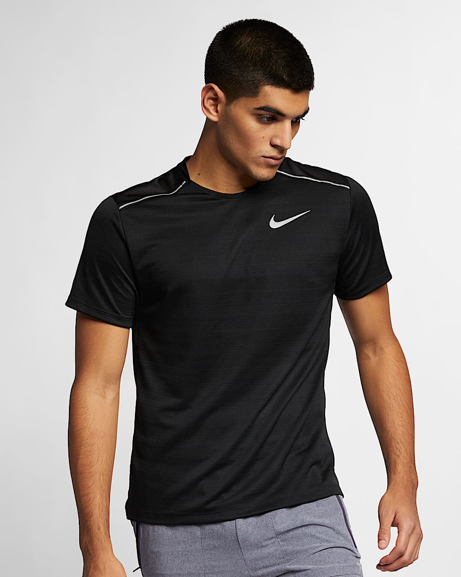 Áo Tay Ngắn Thể Thao Nam Nike As M Nk Df Miler Top Ss