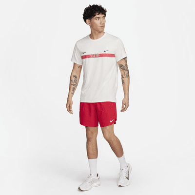 Áo Tay Ngắn Thể Thao Chạy Bộ Nam Nike As M Nk Df Uv Ss Miler Hkne