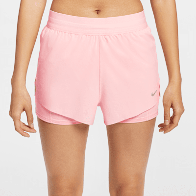 Quần Ngắn Thể Thao Chạy Bộ Nữ Nike As W Nk Swift Df Mr 2N1 Shrt