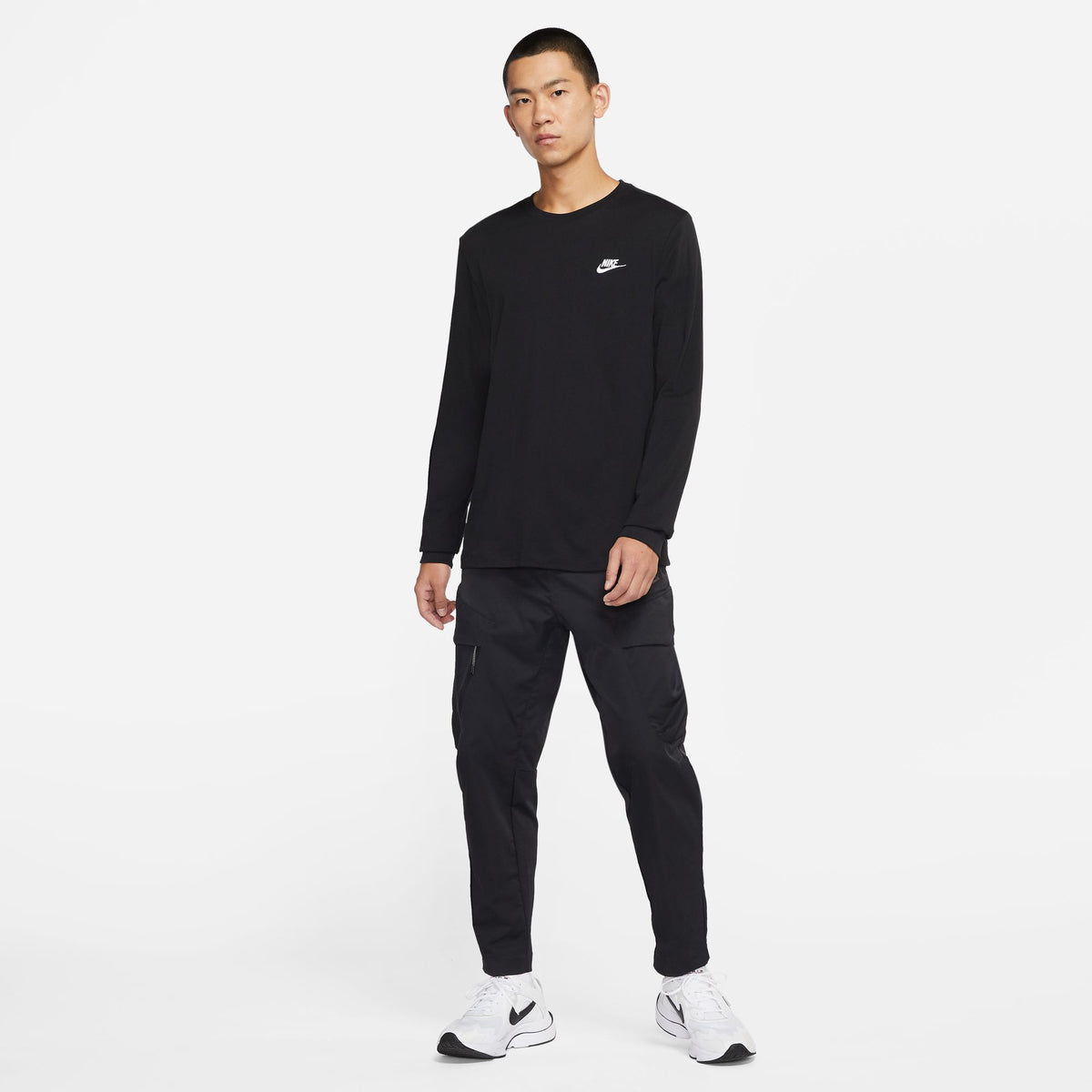 Áo Tay Dài Thể Thao Thời Trang Nam Nike As M Nsw Club Tee - Ls