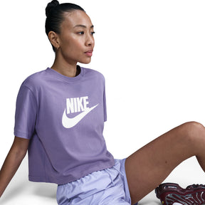 Áo Tay Ngắn Thời Trang Nữ NIKE As W NSW Tee Essntl CRP Icn Ft