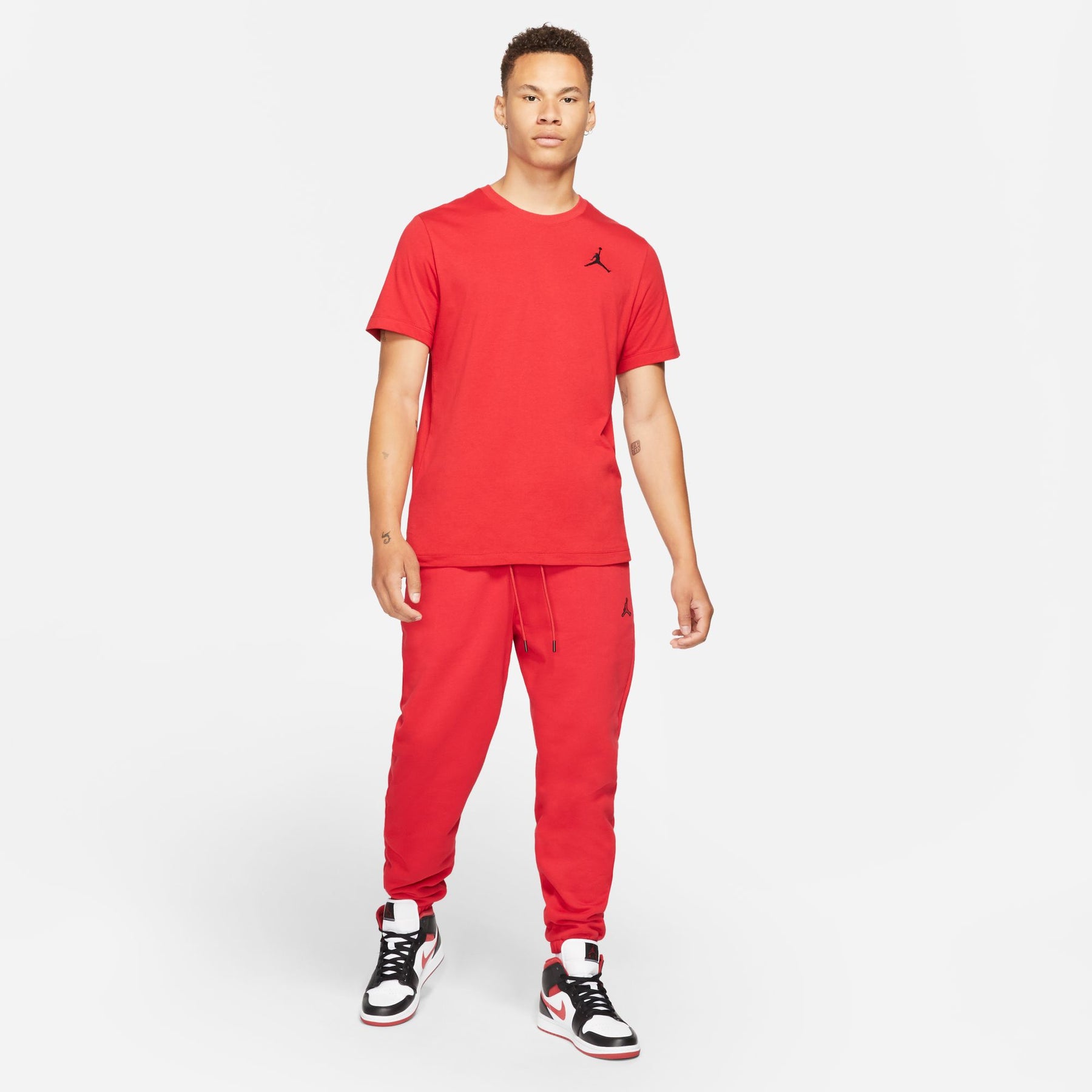 Áo Tay Ngắn Thể Thao Thời Trang Nam Nike M J Jumpman Emb Ss Crew