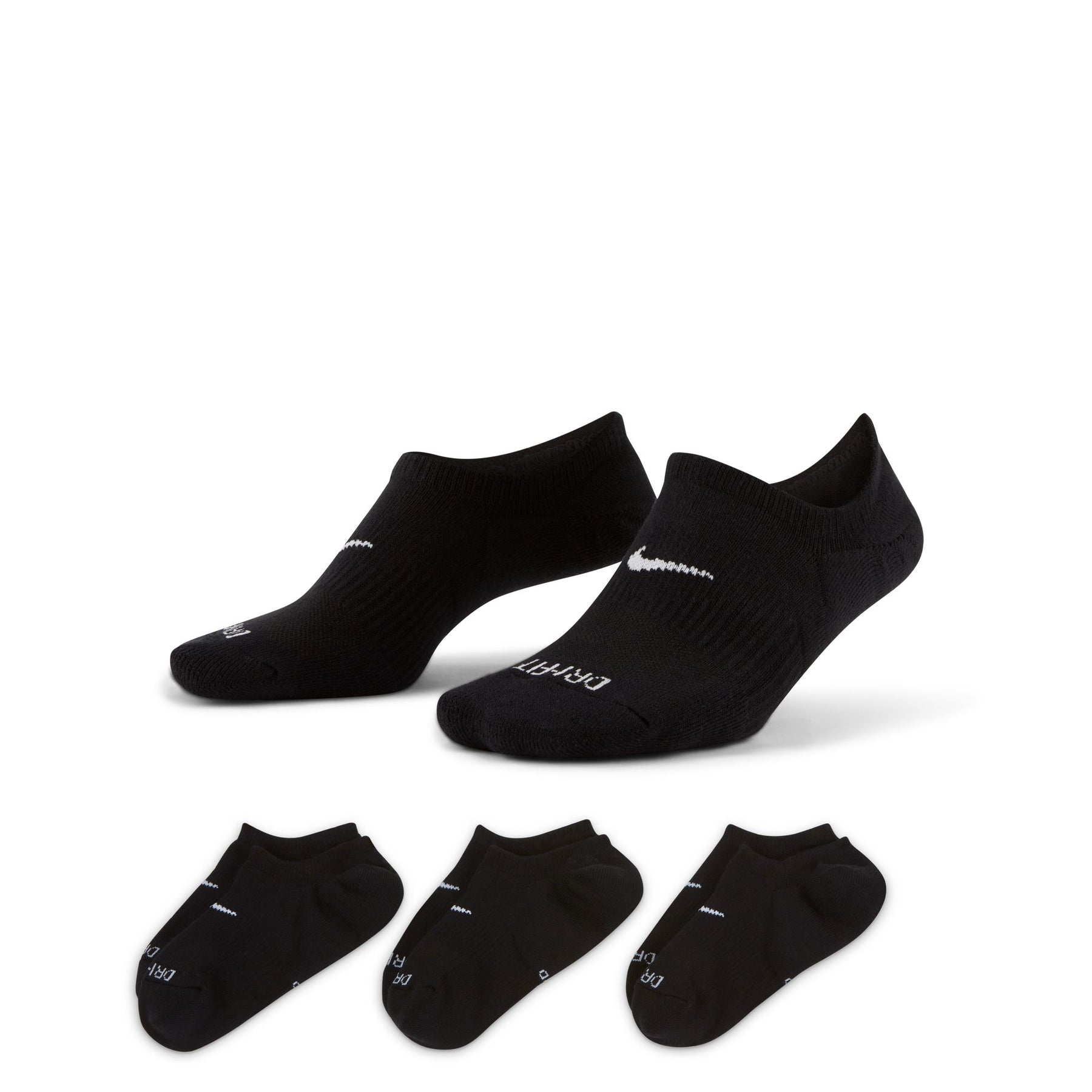 Vớ Thể Thao Tập Luyện Unisex Nike U Nk Everyday Plus Cush Footie (3 đôi)