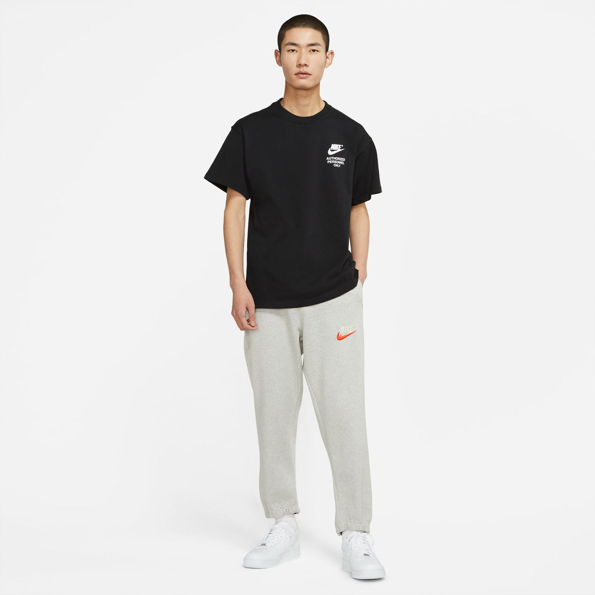 Áo Tay Ngắn Thể Thao Thời Trang Nam Nike As M Nsw Authrzd  Personnel Te