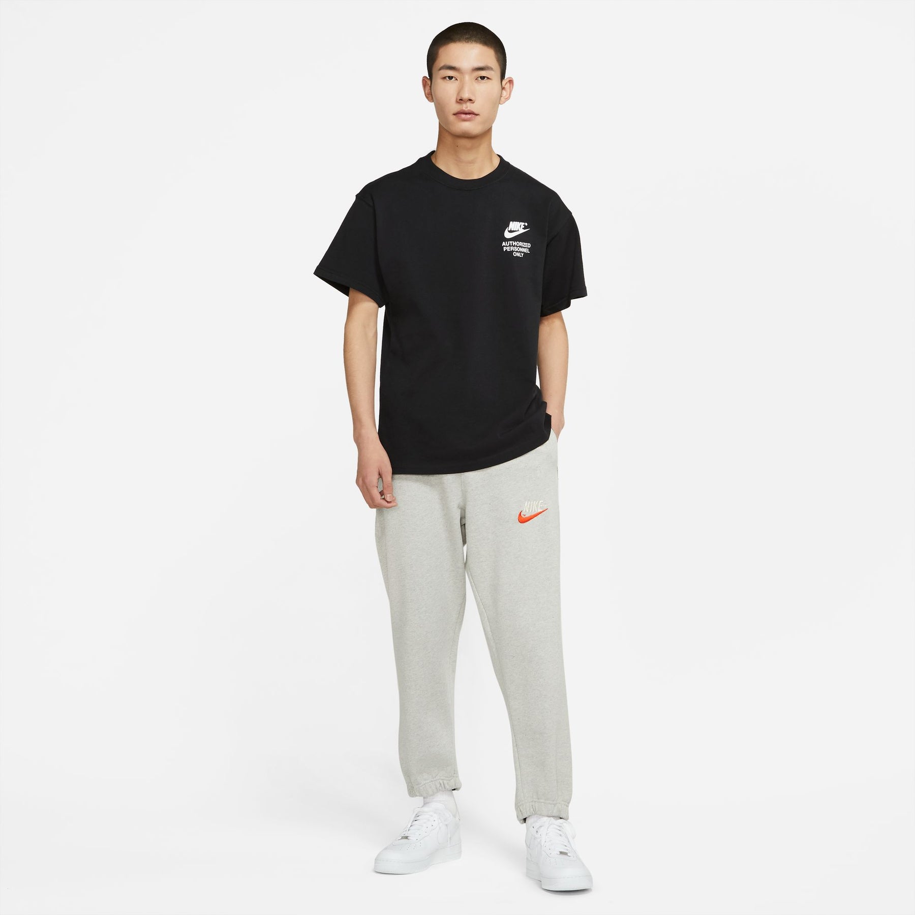 Áo Tay Ngắn Thể Thao Thời Trang Nam Nike As M Nsw Authrzd  Personnel Te
