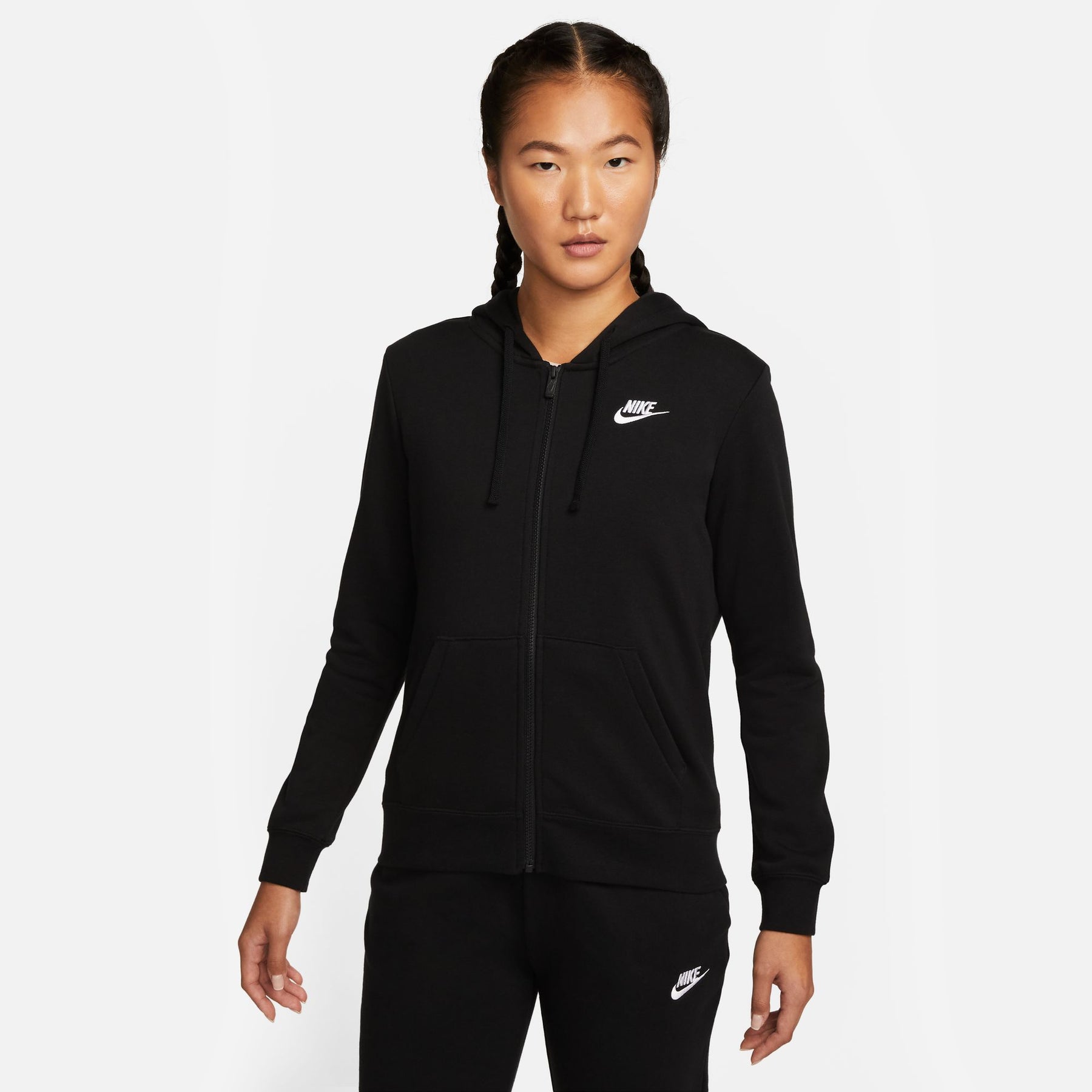 Áo Khoác Thể Thao Thời Trang Nữ Nike As W Nsw Club Flc Fz Hoodie St