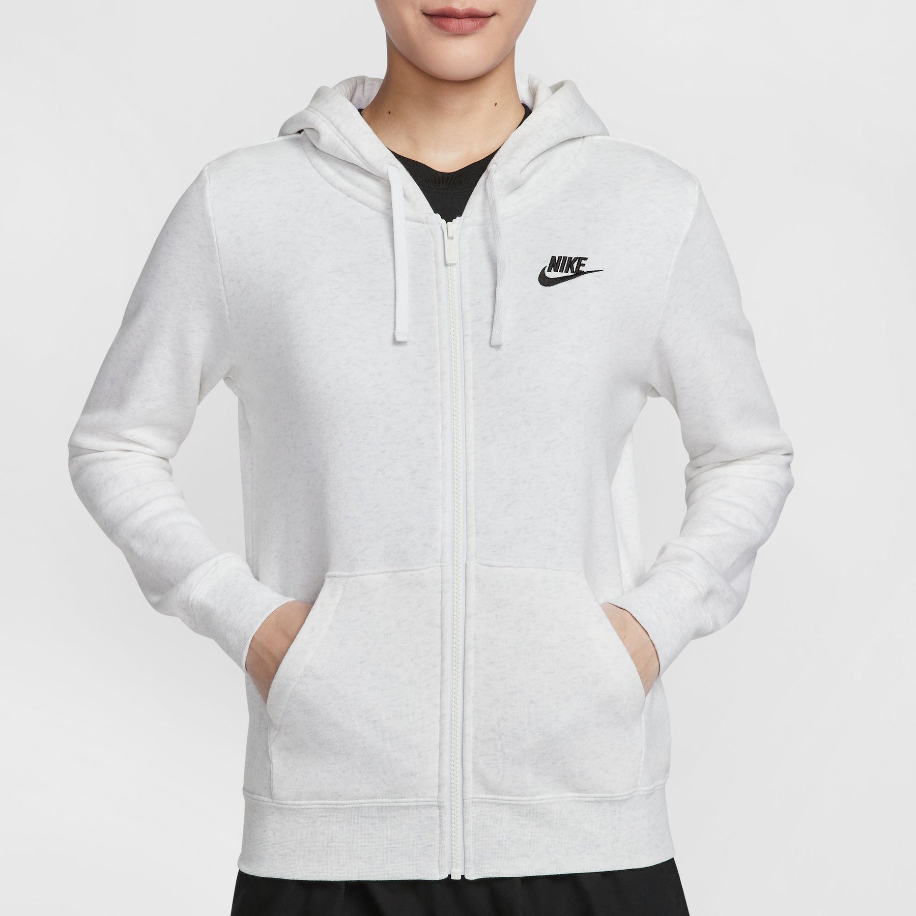 Áo Khoác Thể Thao Thời Trang Nữ Nike As W Nsw Club Flc Fz Hoodie St