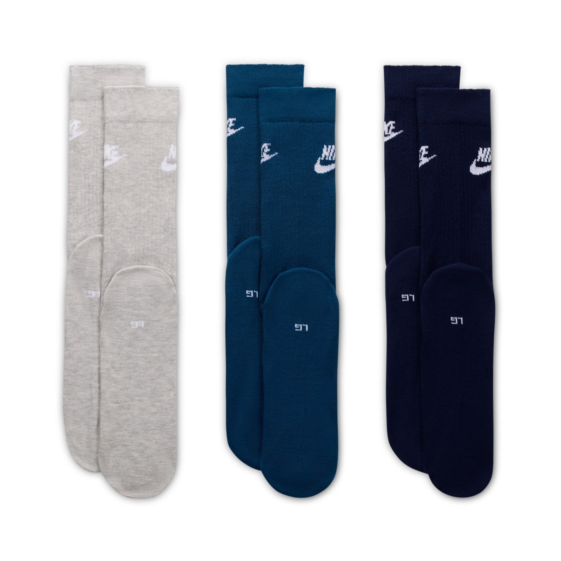 Vớ Thể Thao Unisex Nike U Nk Nsw Everyday Essential Cr (3 đôi)