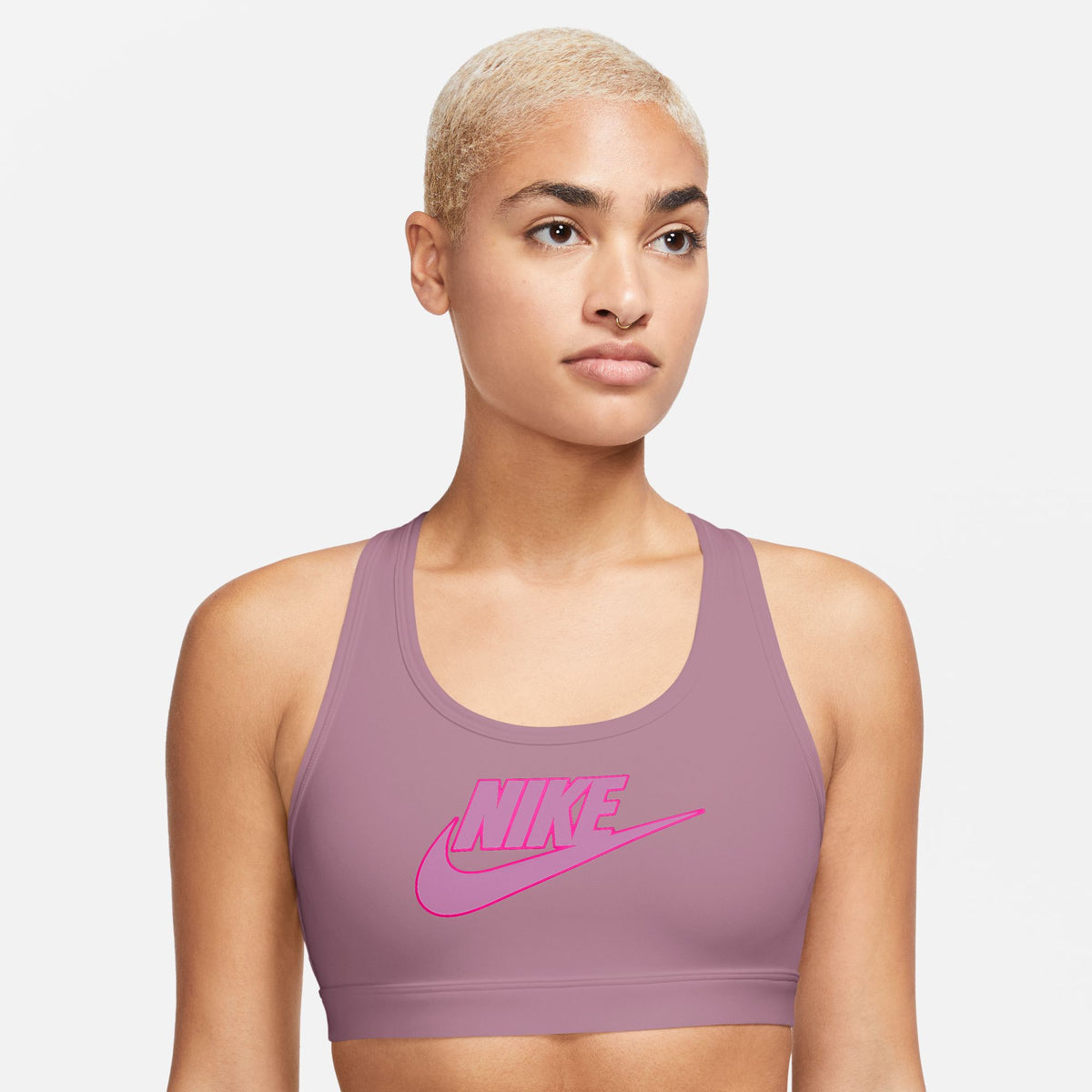 Áo Ngực Thể Thao Nữ Nike As W Nk Swsh Med Spt Futura Br