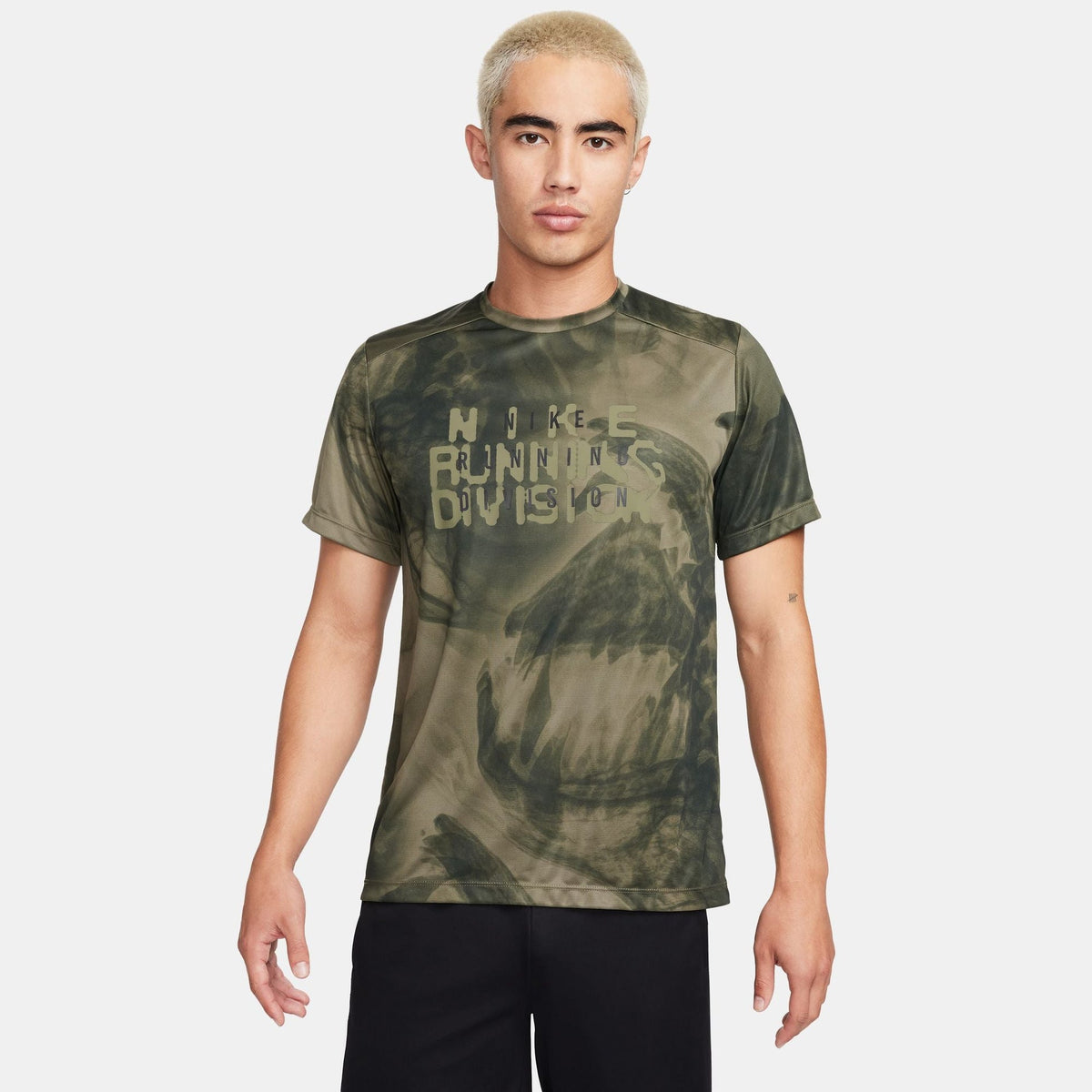 Áo Tay Ngắn Thể Thao Chạy Bộ Nam Nike As M Nk Df Run Dvn Rise 365 Ss