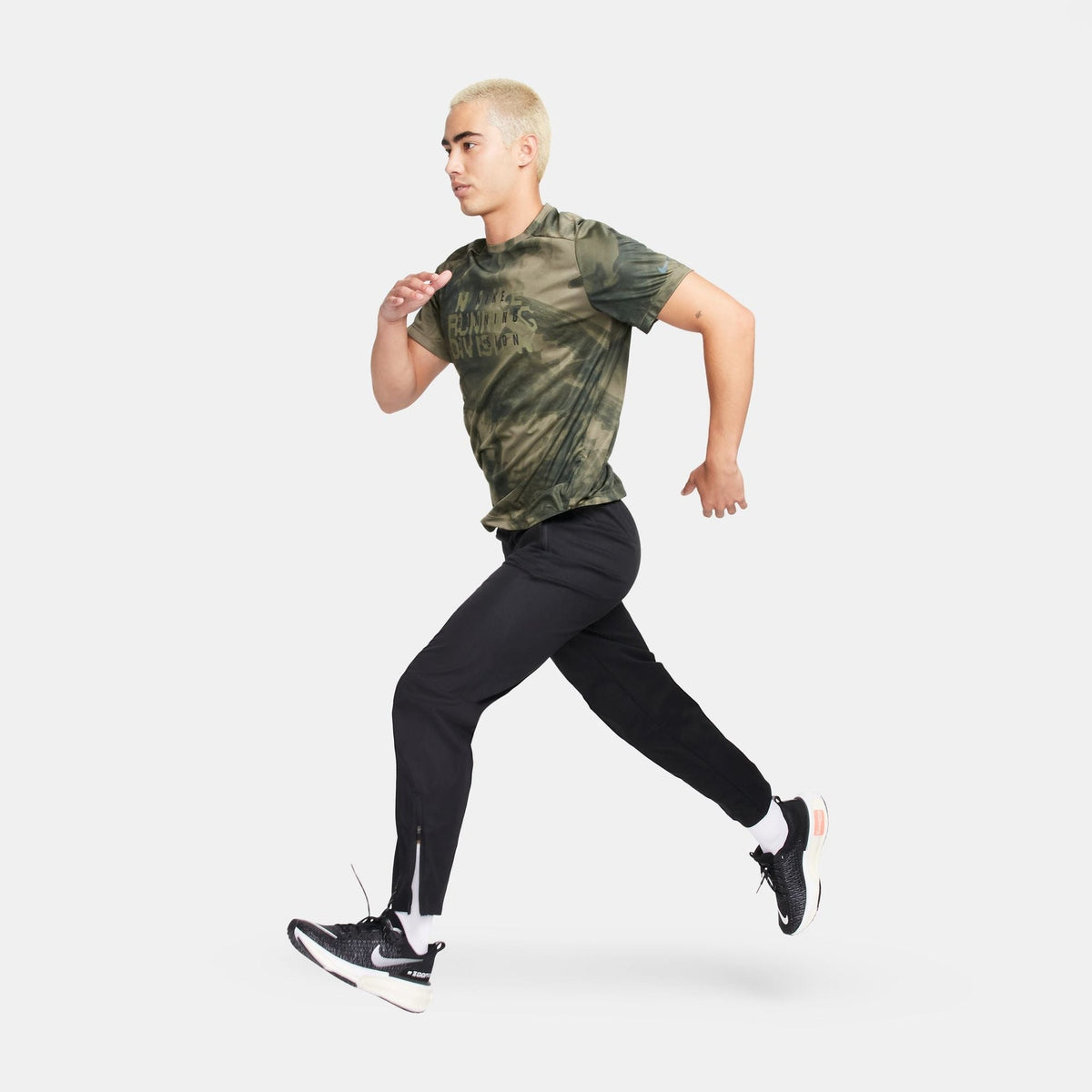 Áo Tay Ngắn Thể Thao Chạy Bộ Nam Nike As M Nk Df Run Dvn Rise 365 Ss