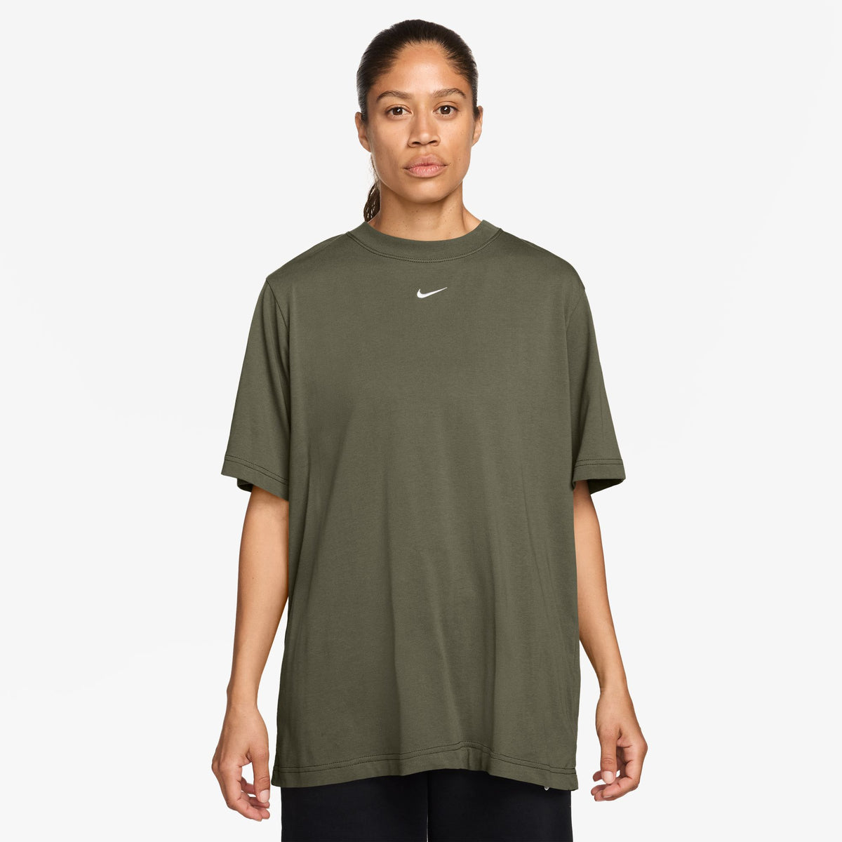 Áo Tay Ngắn Thể Thao Thời Trang Nữ Nike As W Nsw Tee Essntl Lbr