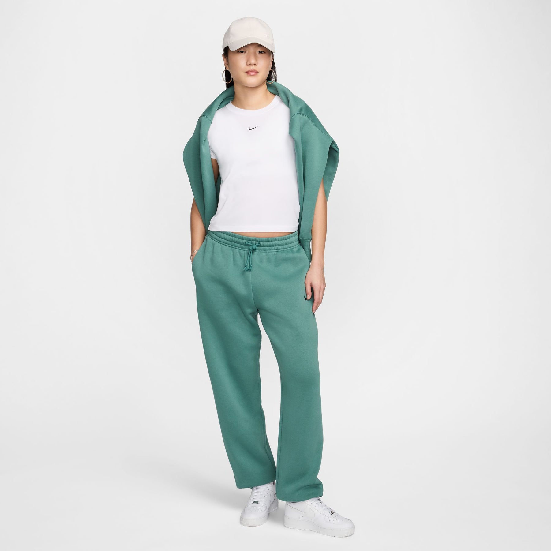 Áo Tay Ngắn Thể Thao Thời Trang Nữ Nike As W Nsw Nk Chll Knt Md Crp