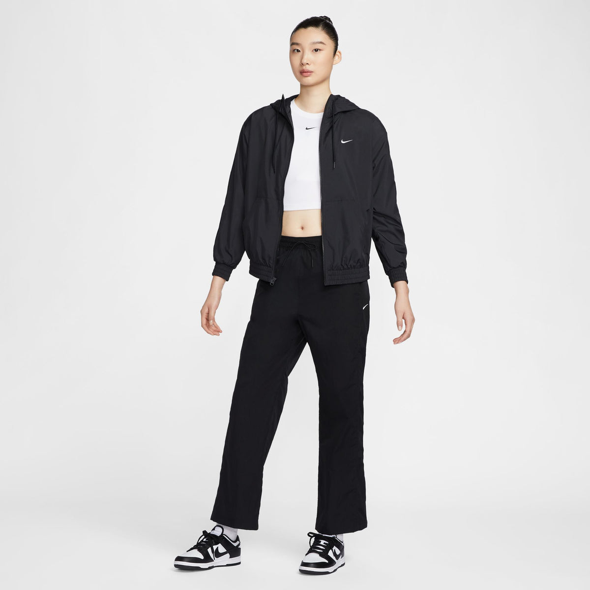 Áo Khoác Thể Thao Thời Trang Nữ Nike As W Nsw Essntl Uv Wvn Jkt Hd