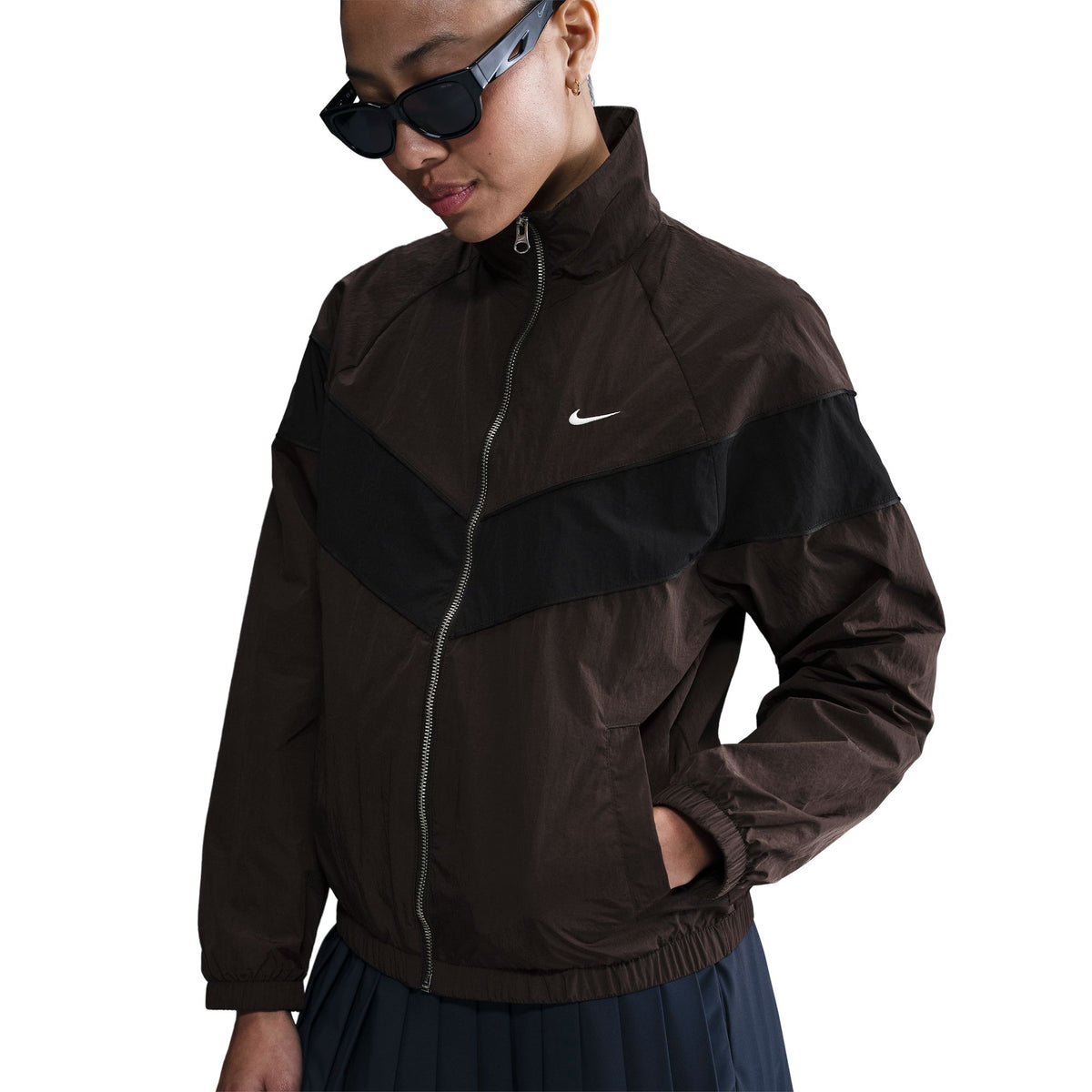 Áo Khoác Thể Thao Thời Trang Nữ Nike As W Nsw Nk Wr Wvn Uv Fz Jkt