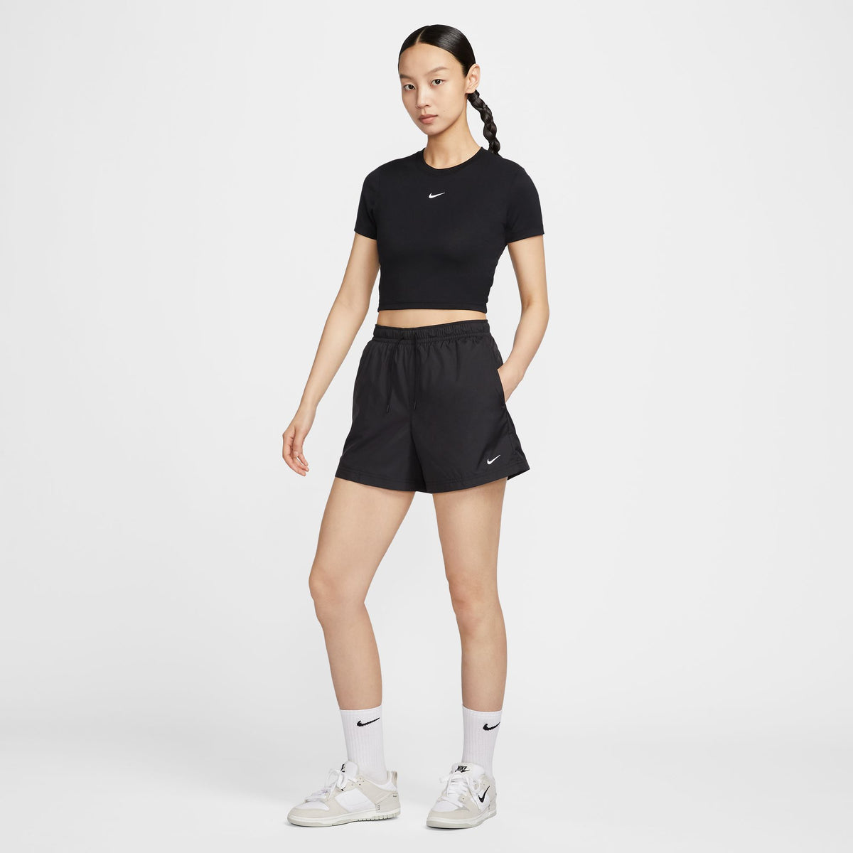 Quần Ngắn Thể Thao Thời Trang Nữ Nike As W Nsw Mr Essntl Wvn Short
