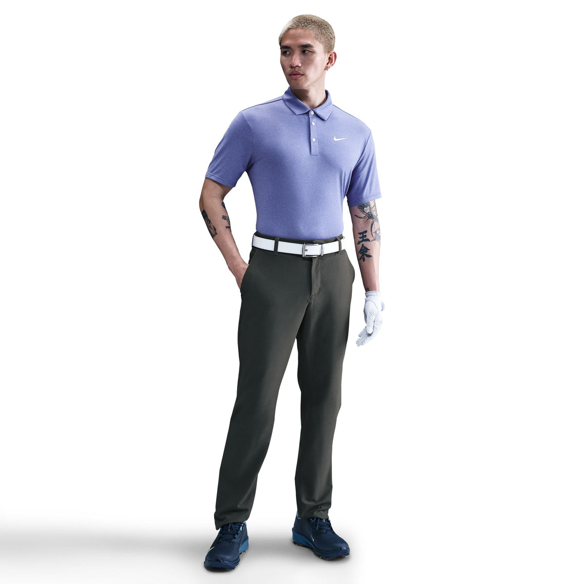 Áo Polo Tay Ngắn Golf Nam Nike As M Nk Df Tour Heather Polo