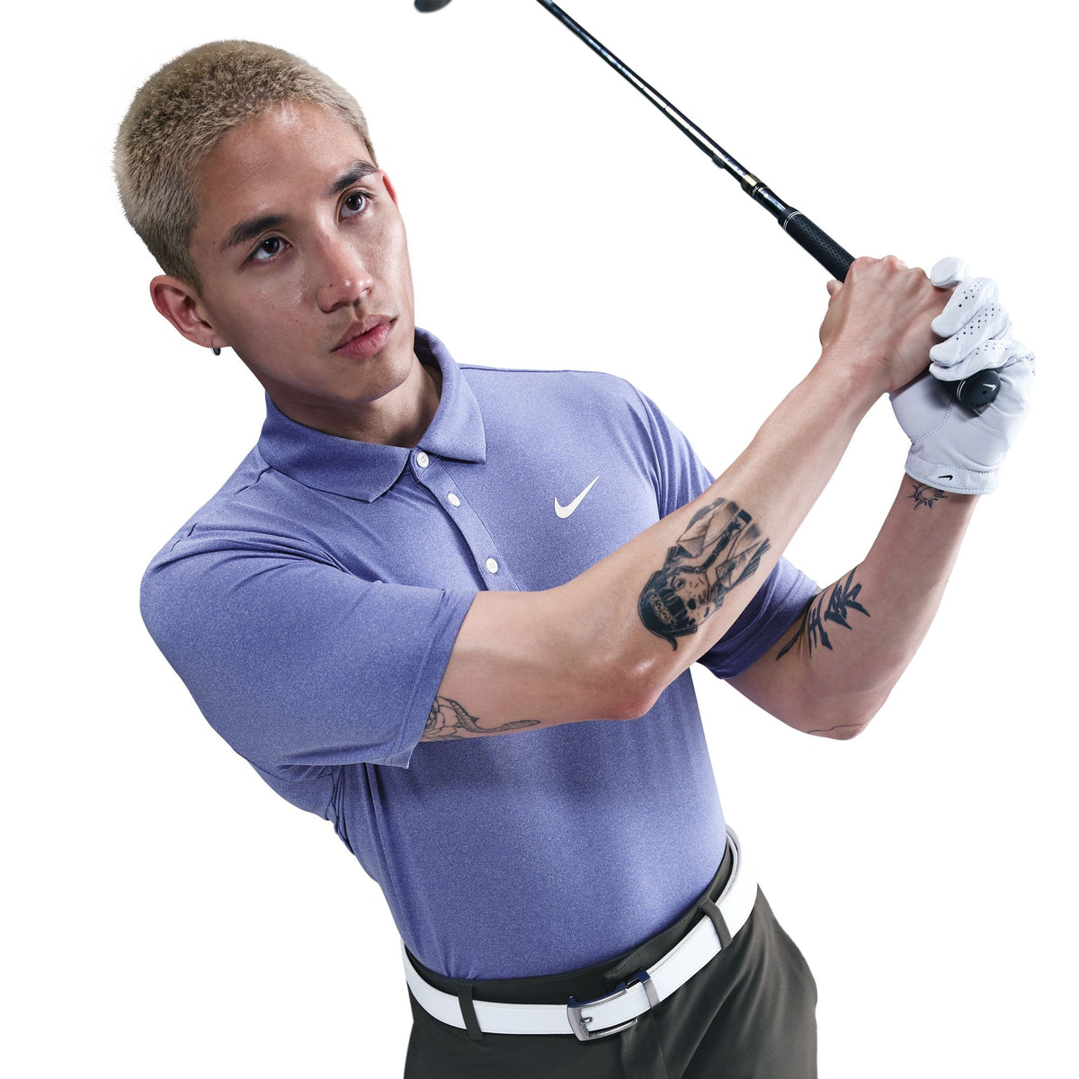 Áo Polo Tay Ngắn Golf Nam Nike As M Nk Df Tour Heather Polo