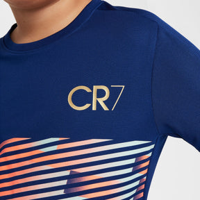 Áo Tay Ngắn Thể Thao Bóng Đá Trẻ Em Unisex Nike Dri-Fit CR7 Academy